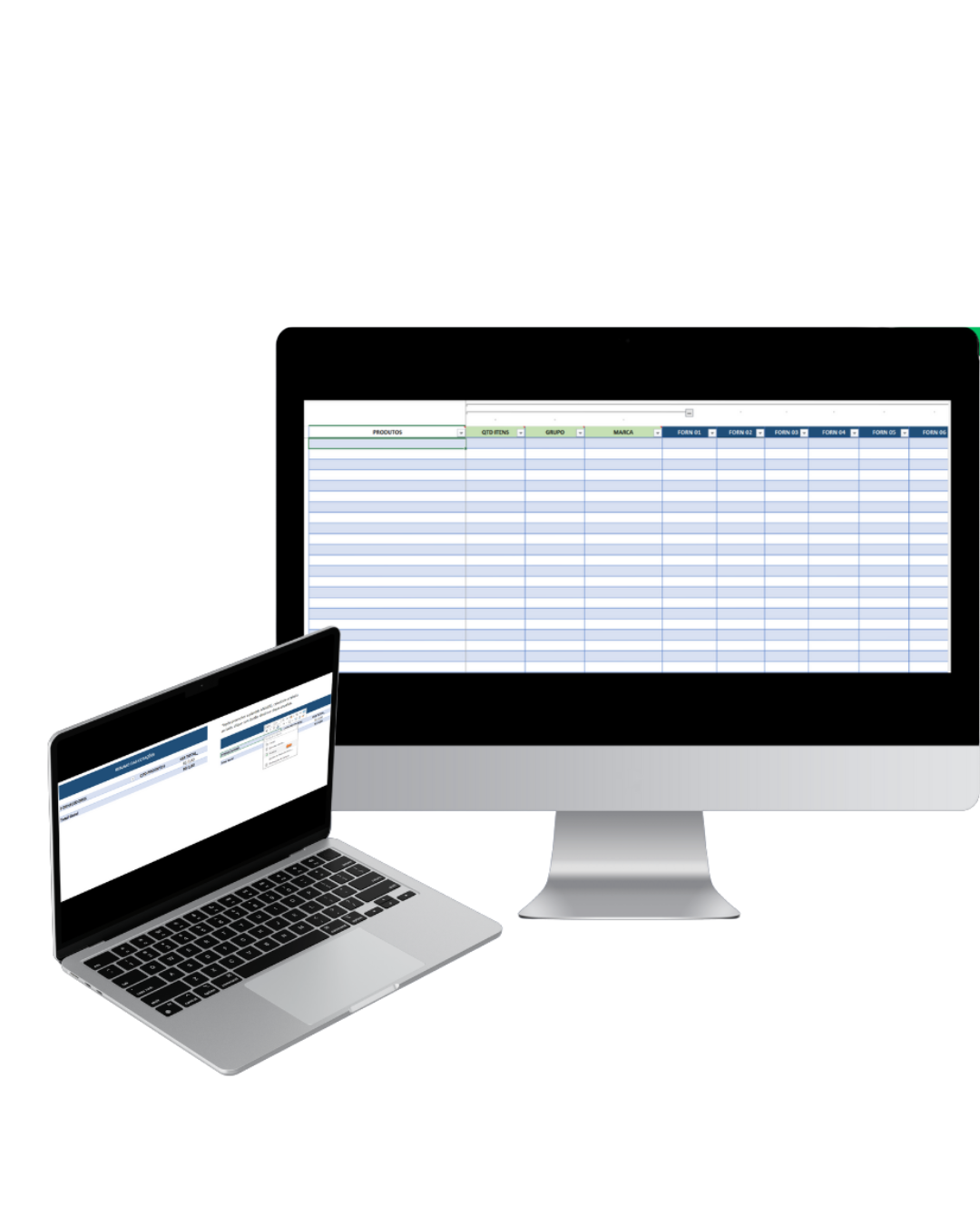 Planilha de Controle de Compras